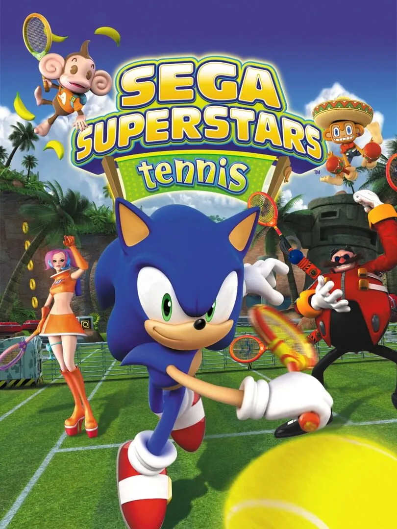 Sega Superstars Tennis — cover