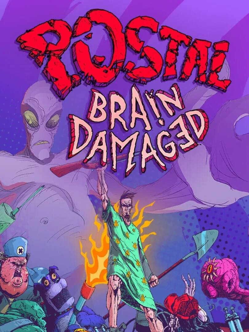 Postal: Brain Damaged — cover