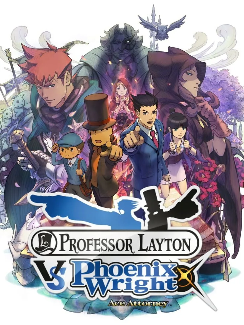 Professor Layton vs. Phoenix Wright: Ace Attorney — couverture
