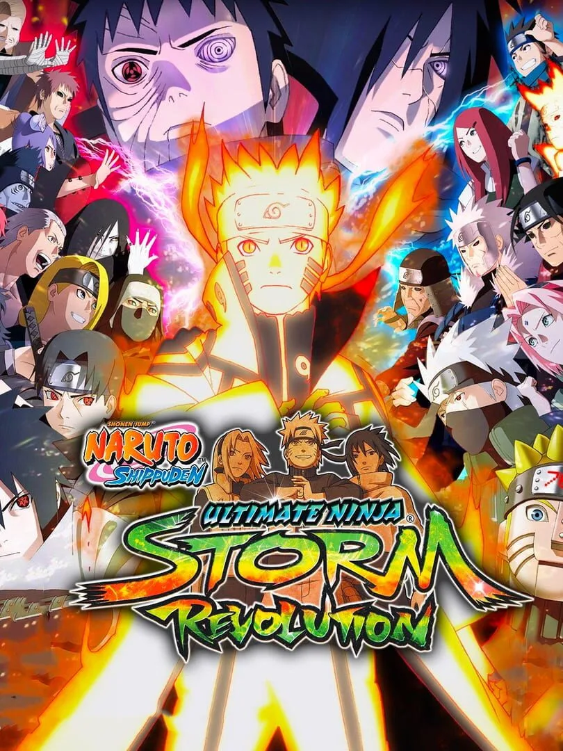 Naruto Shippuden: Ultimate Ninja Storm Revolution — couverture