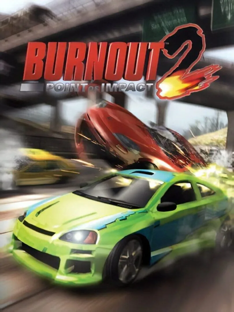 Burnout 2: Point of Impact — couverture