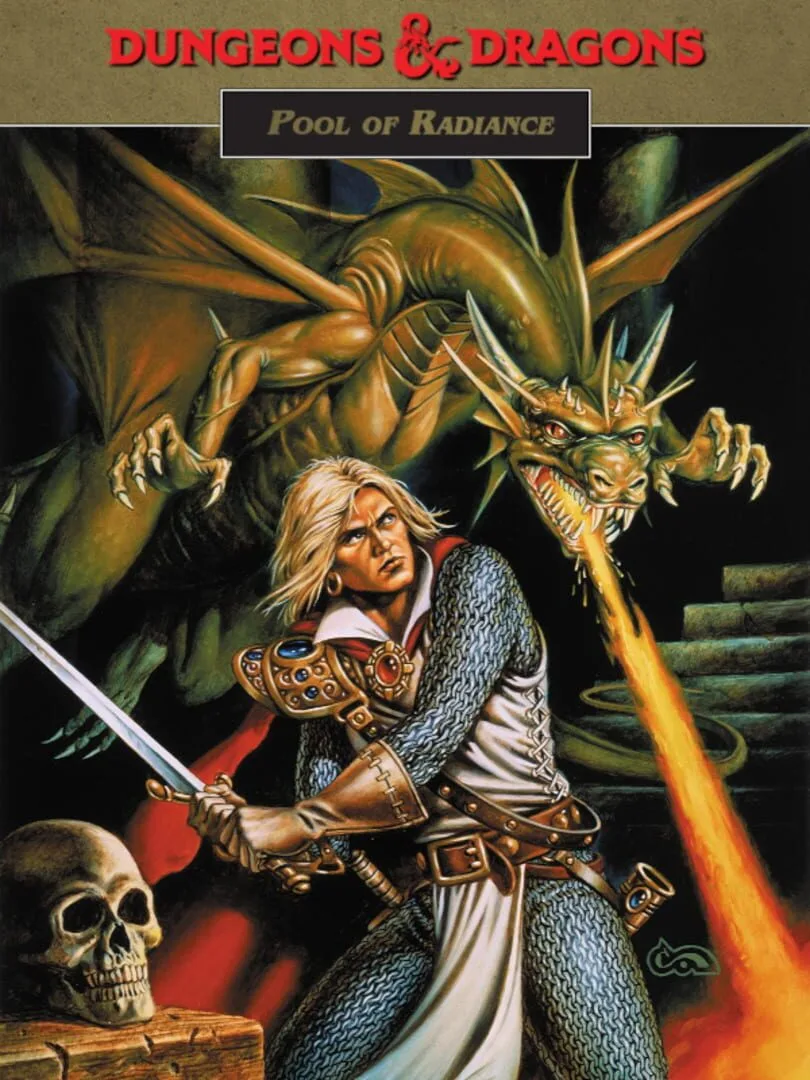 Advanced Dungeons & Dragons: Pool of Radiance — couverture