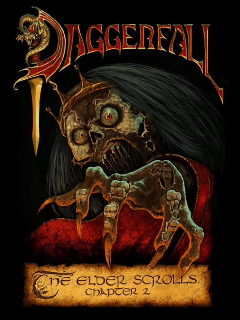 The Elder Scrolls II: Daggerfall — couverture