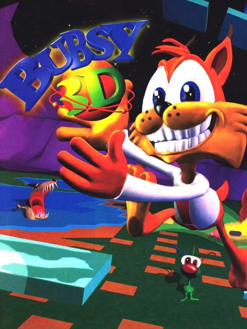Bubsy 3D — cover