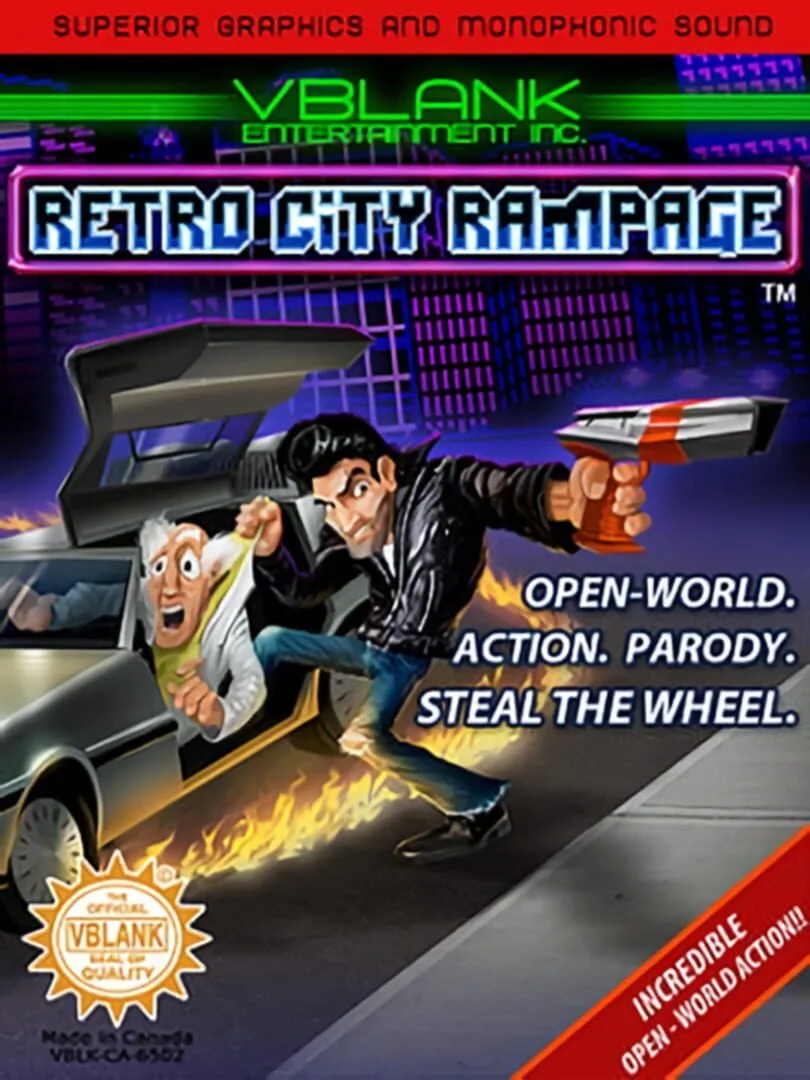 Retro City Rampage — cover