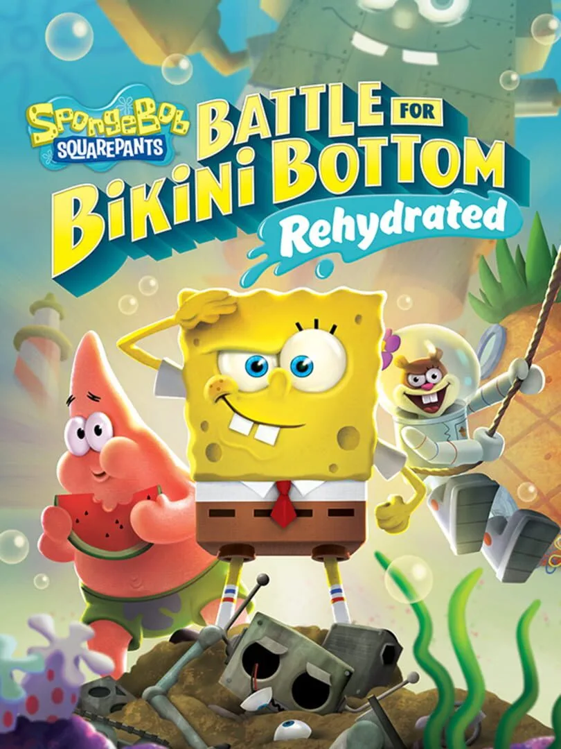 SpongeBob SquarePants: Battle for Bikini Bottom - Rehydrated — couverture