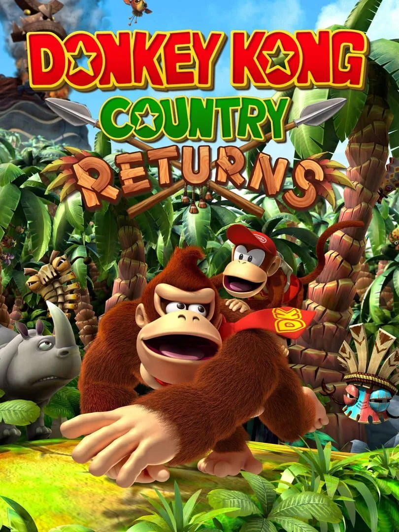 Donkey Kong Country Returns — couverture
