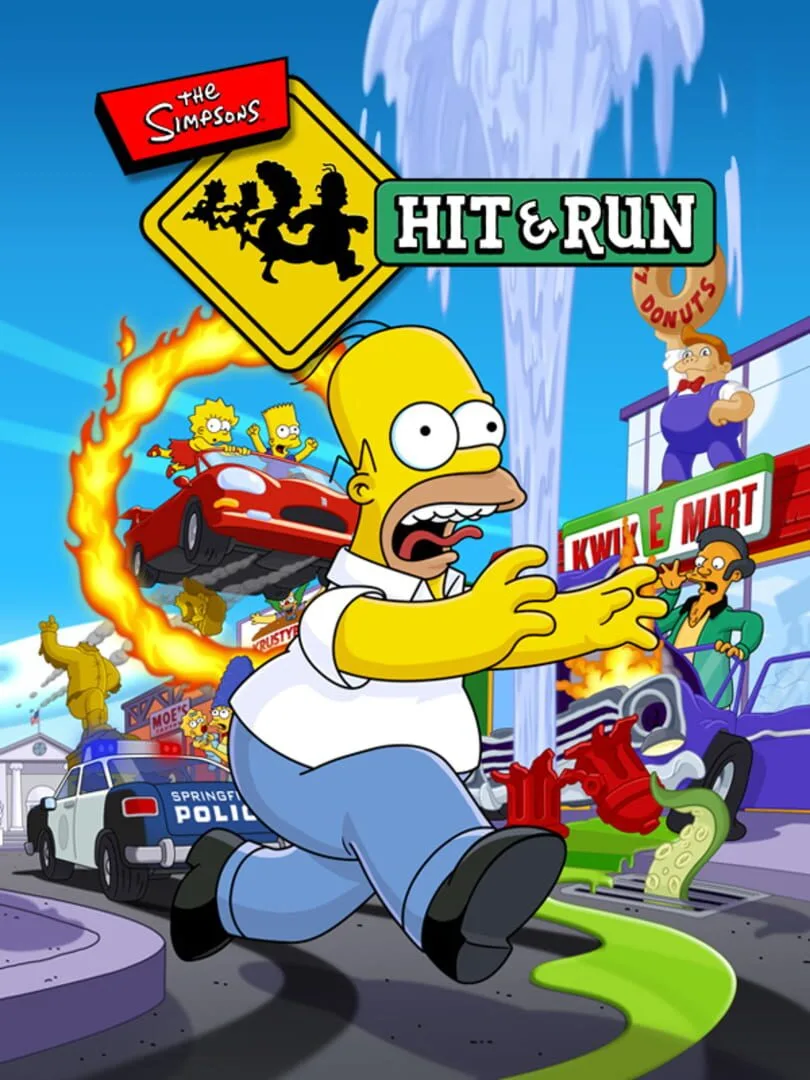 The Simpsons: Hit & Run — cover