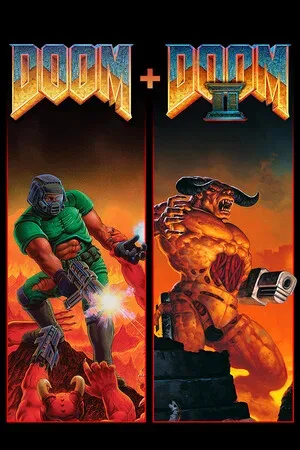DOOM — Steam cover (DOOM + DOOM II modern re-release, includes DOOM (1993).)