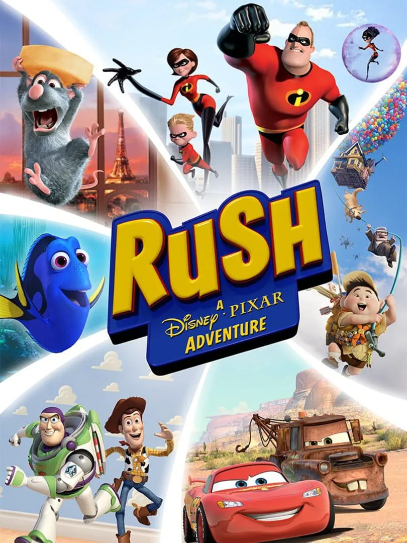 Rush: A Disney Pixar Adventure — couverture
