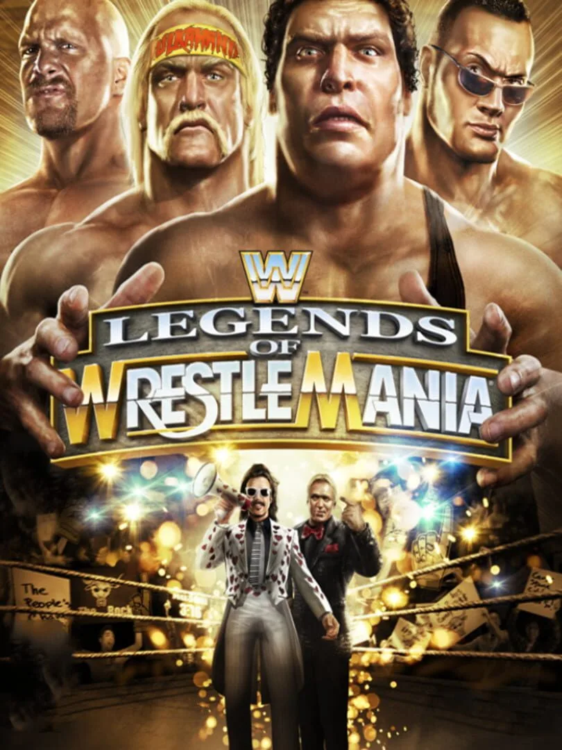WWE Legends of WrestleMania — cover
