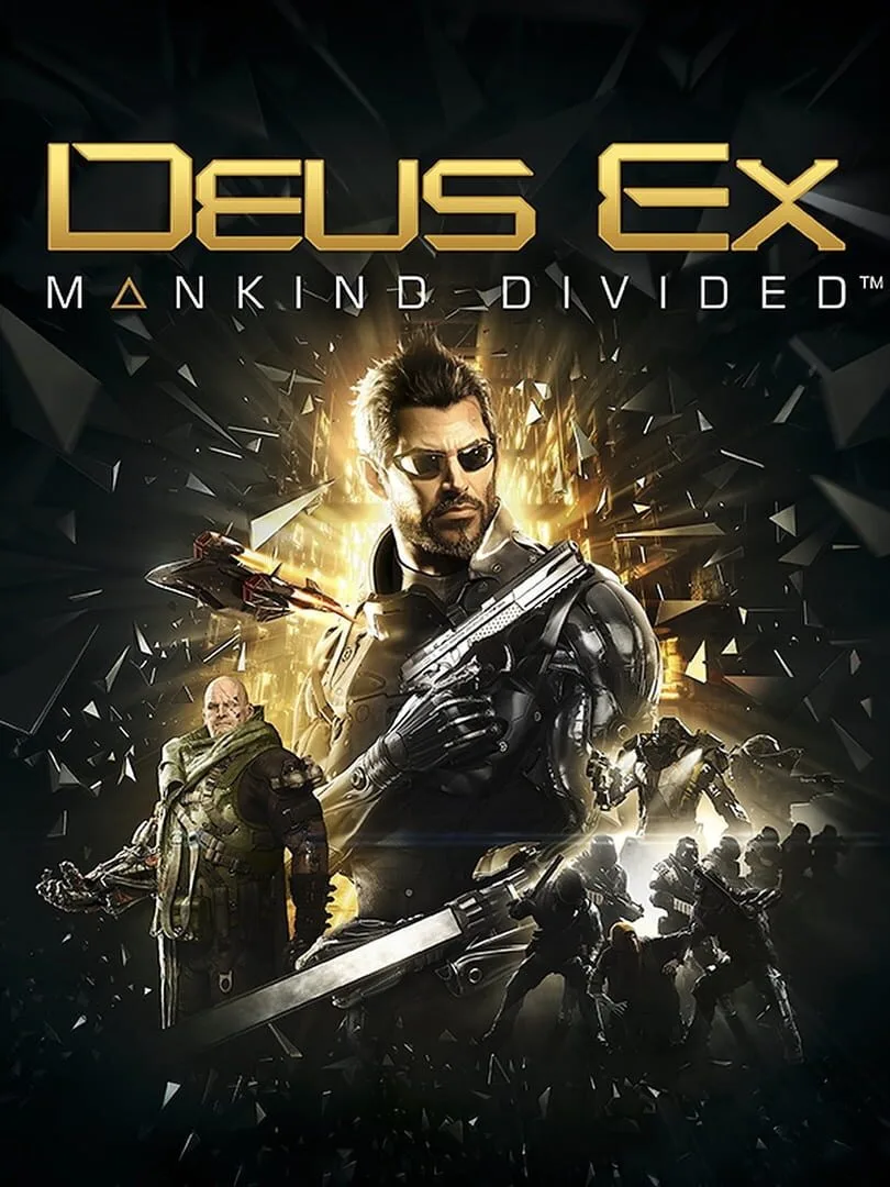 Deus Ex: Mankind Divided — couverture