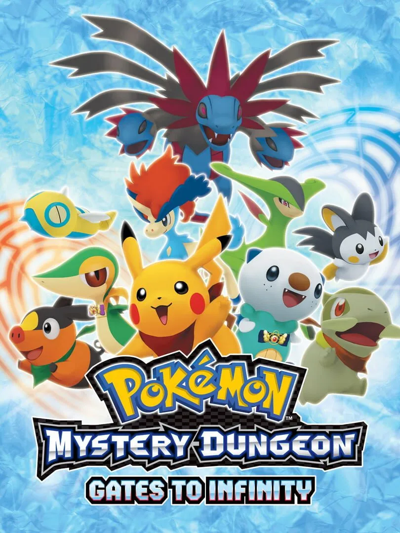 Pokémon Mystery Dungeon: Gates to Infinity — couverture