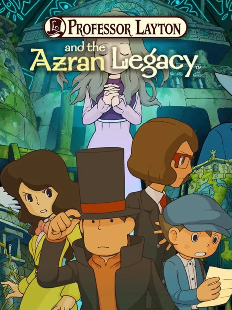 Professor Layton and the Azran Legacy — cover
