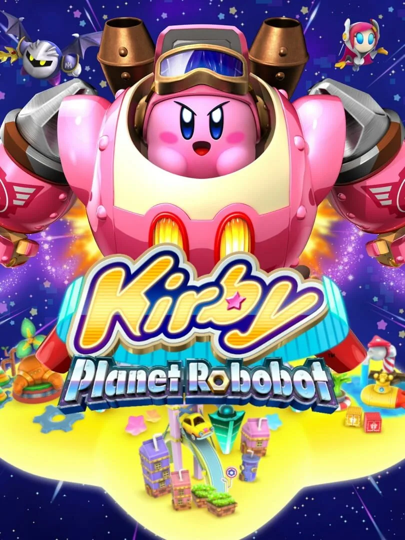 Kirby: Planet Robobot — couverture