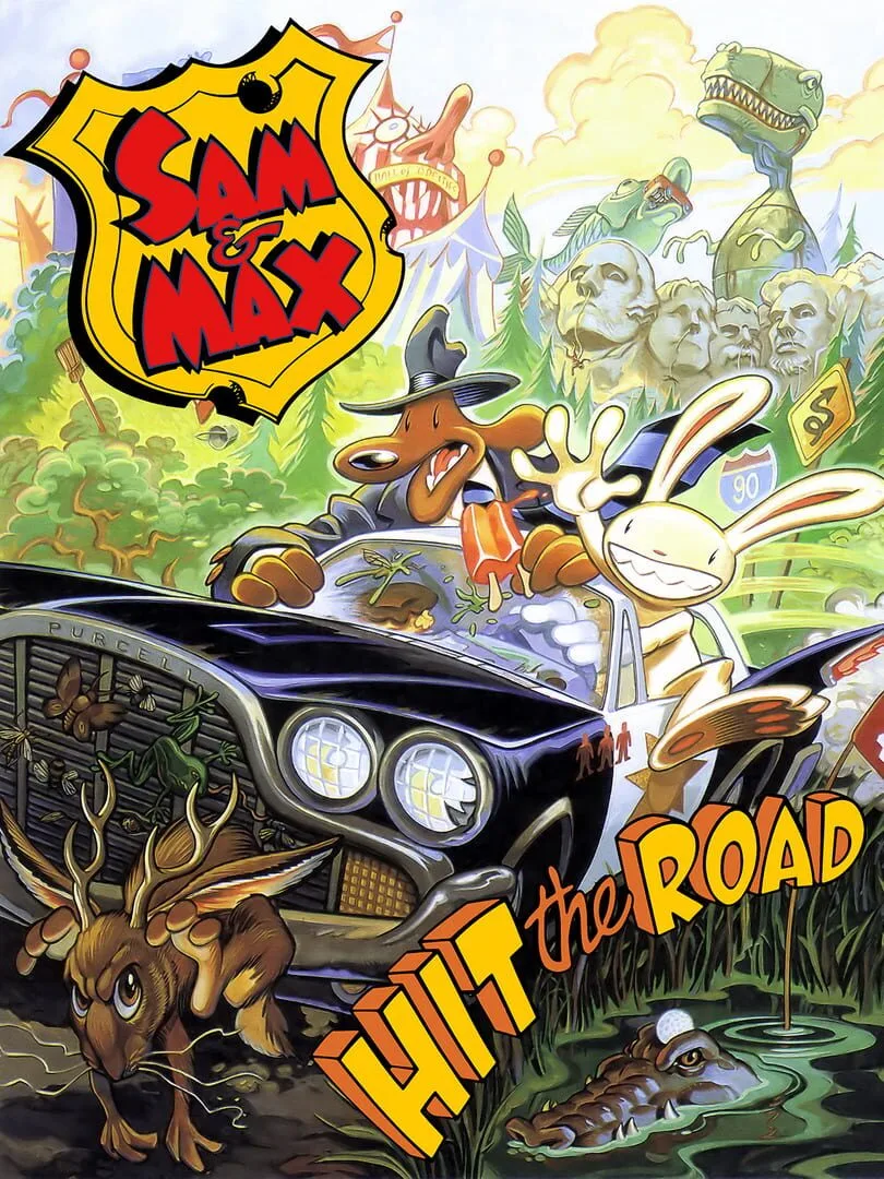Sam & Max Hit the Road — couverture