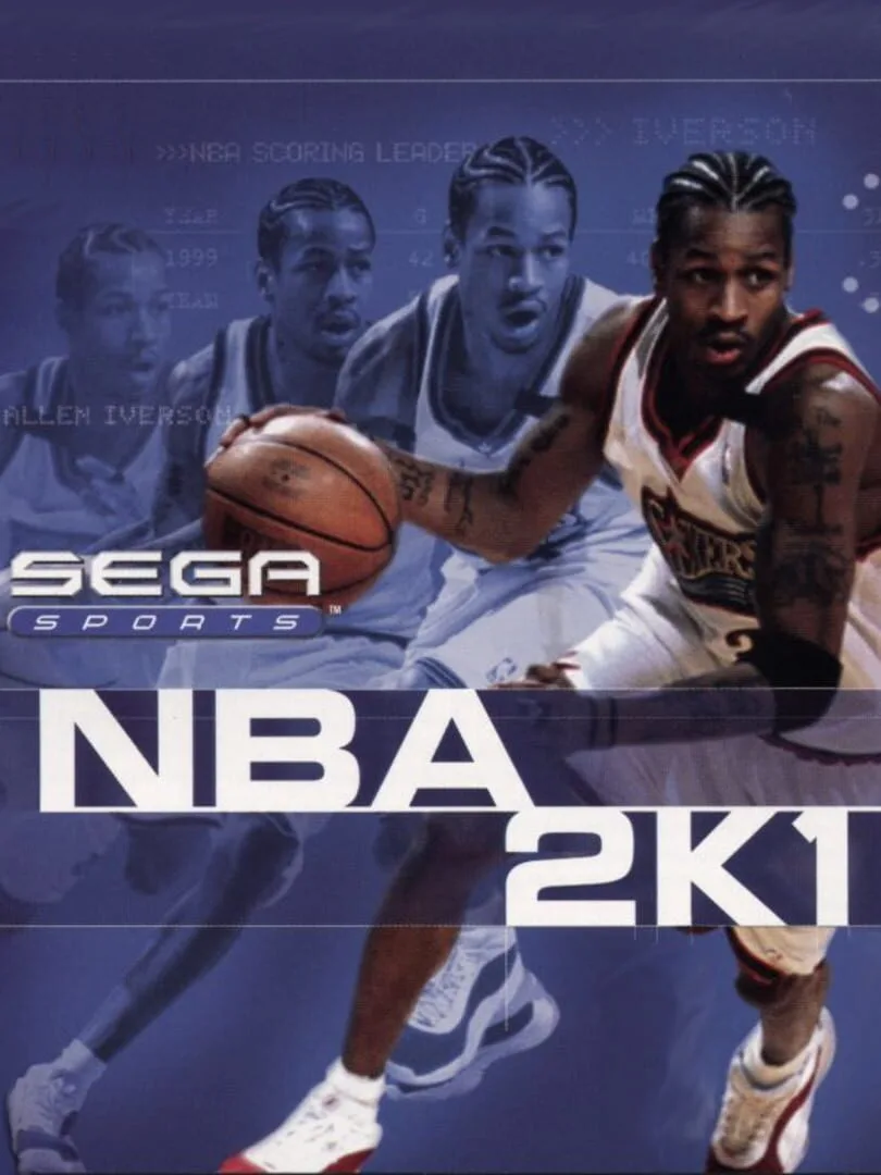 NBA 2K1 — cover
