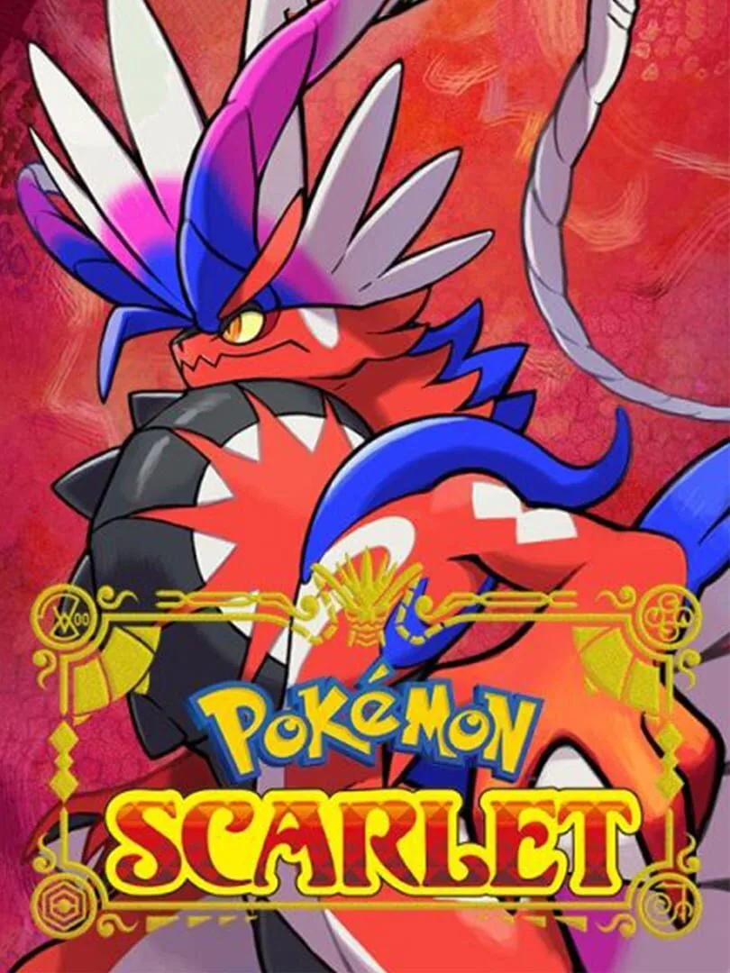 Pokémon Scarlet — cover