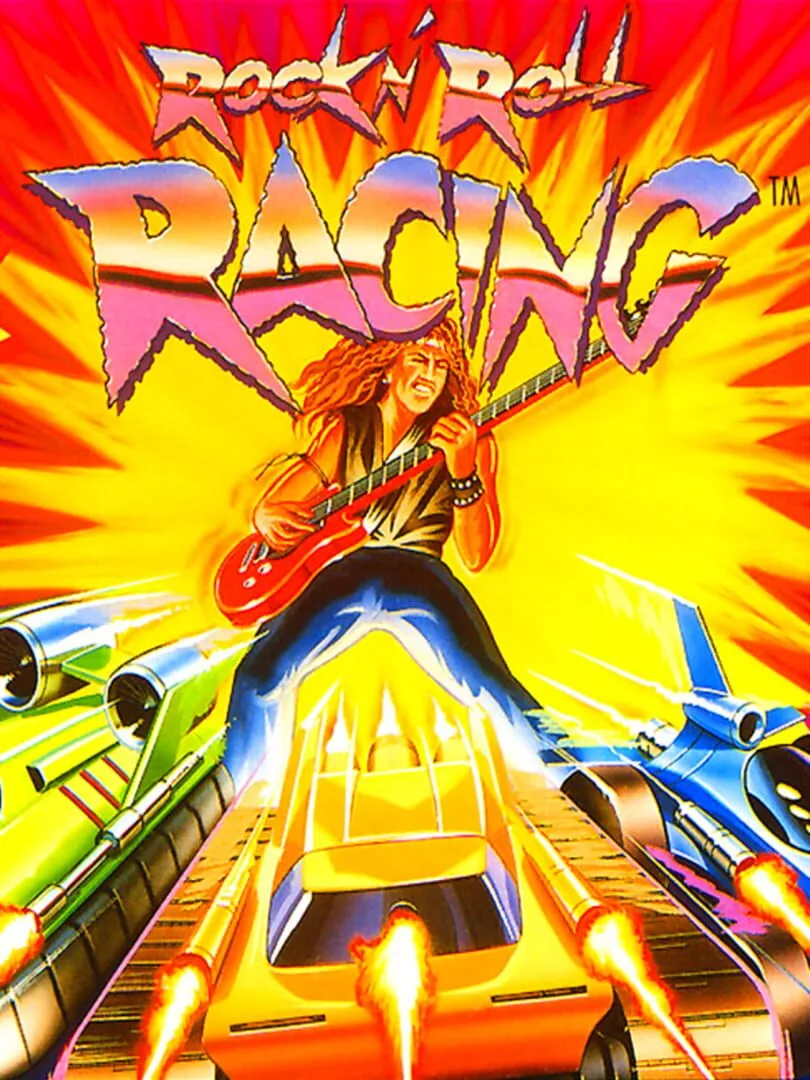 Rock n' Roll Racing — cover