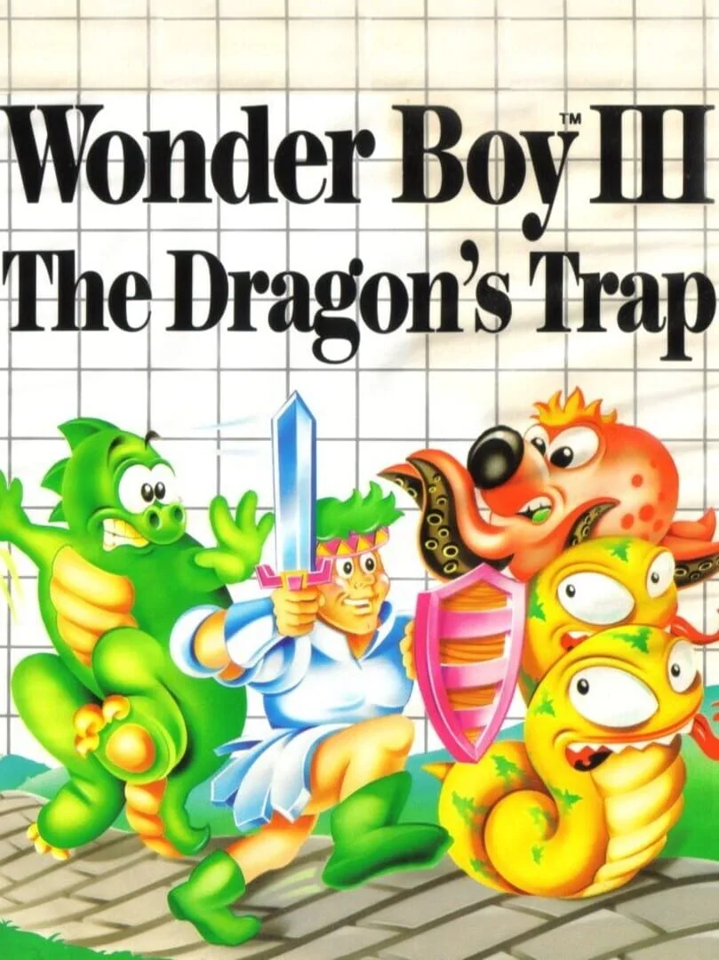Wonder Boy III: The Dragon's Trap — cover