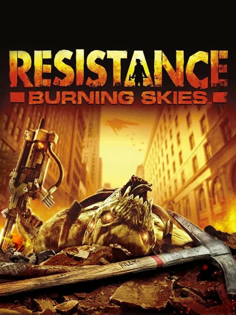 Resistance: Burning Skies — couverture