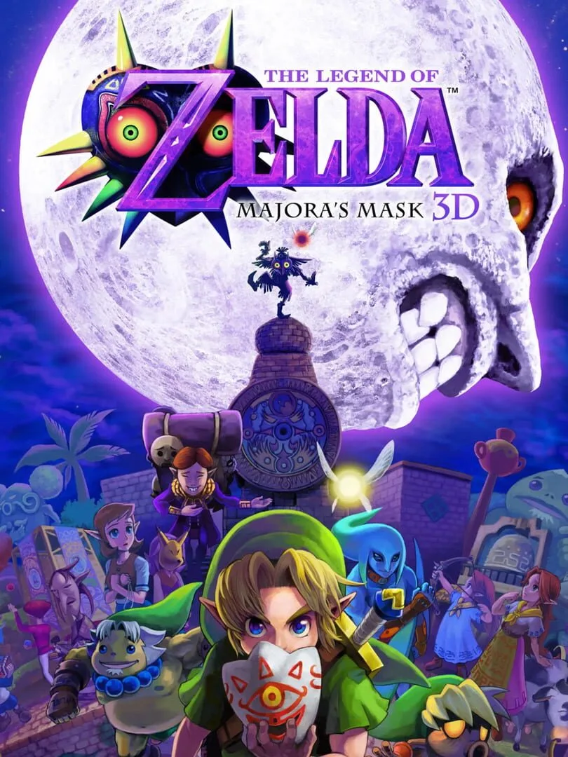 The Legend of Zelda: Majora's Mask 3D — cover