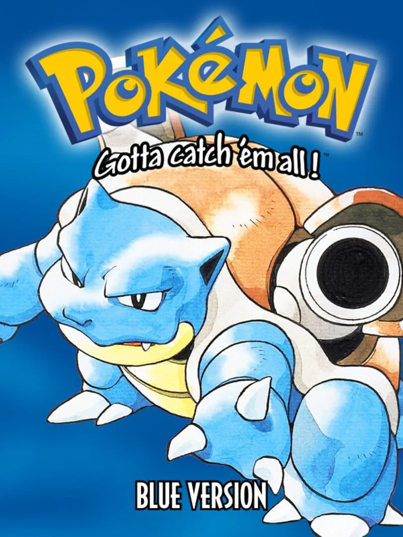 Pokémon Blue Version — couverture