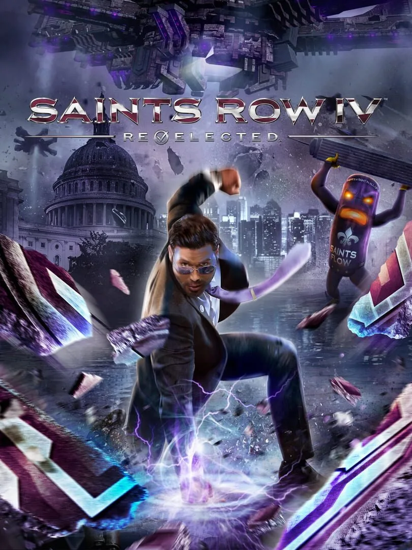 Saints Row IV: Re-Elected — cover