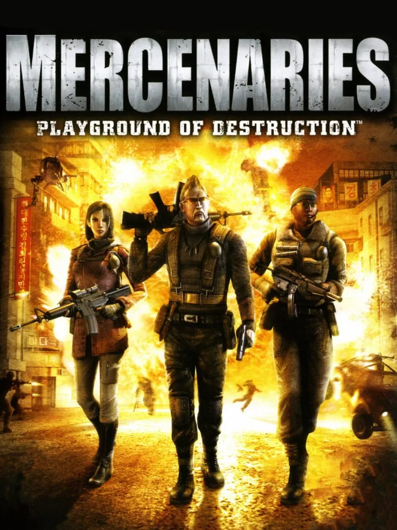 Mercenaries: Playground of Destruction — couverture