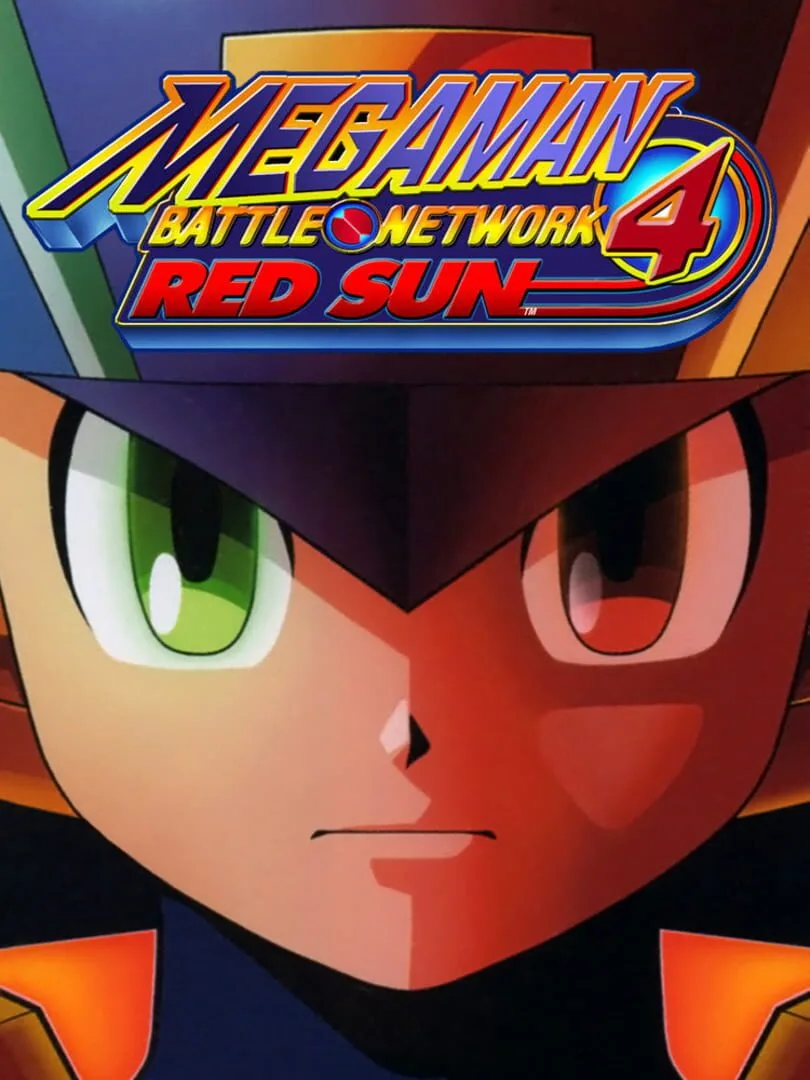 Mega Man Battle Network 4: Red Sun — cover