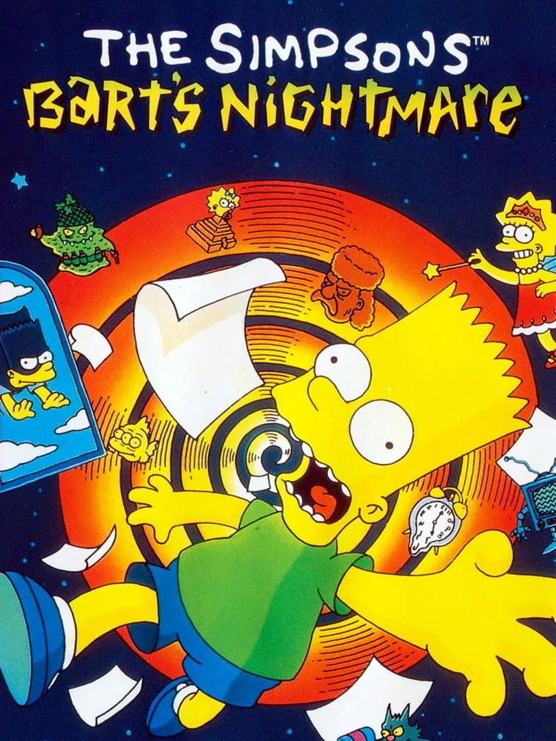 The Simpsons: Bart's Nightmare — cover