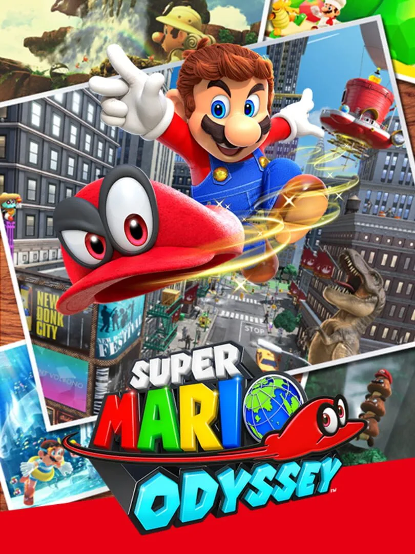 Super Mario Odyssey — couverture