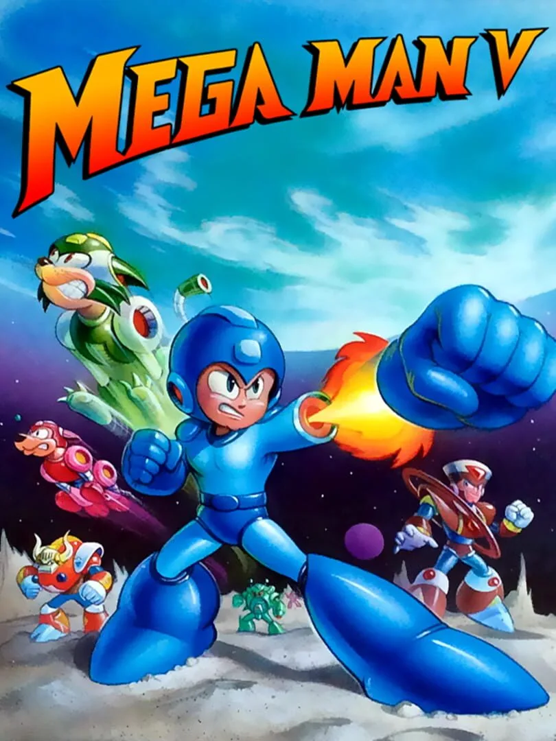 Mega Man V — cover