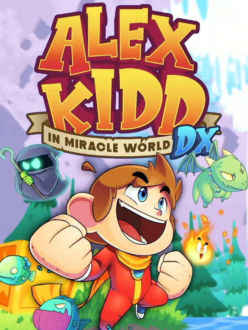 Alex Kidd in Miracle World DX — cover