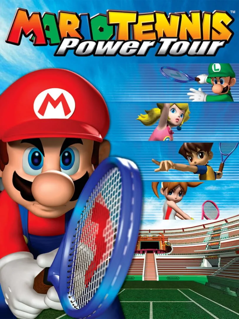 Mario Tennis: Power Tour — couverture