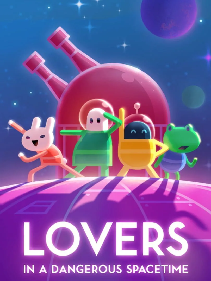 Lovers in a Dangerous Spacetime — couverture