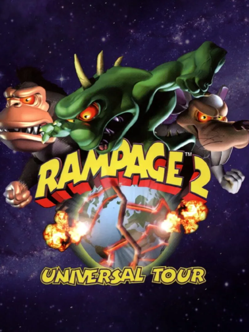 Rampage 2: Universal Tour — couverture