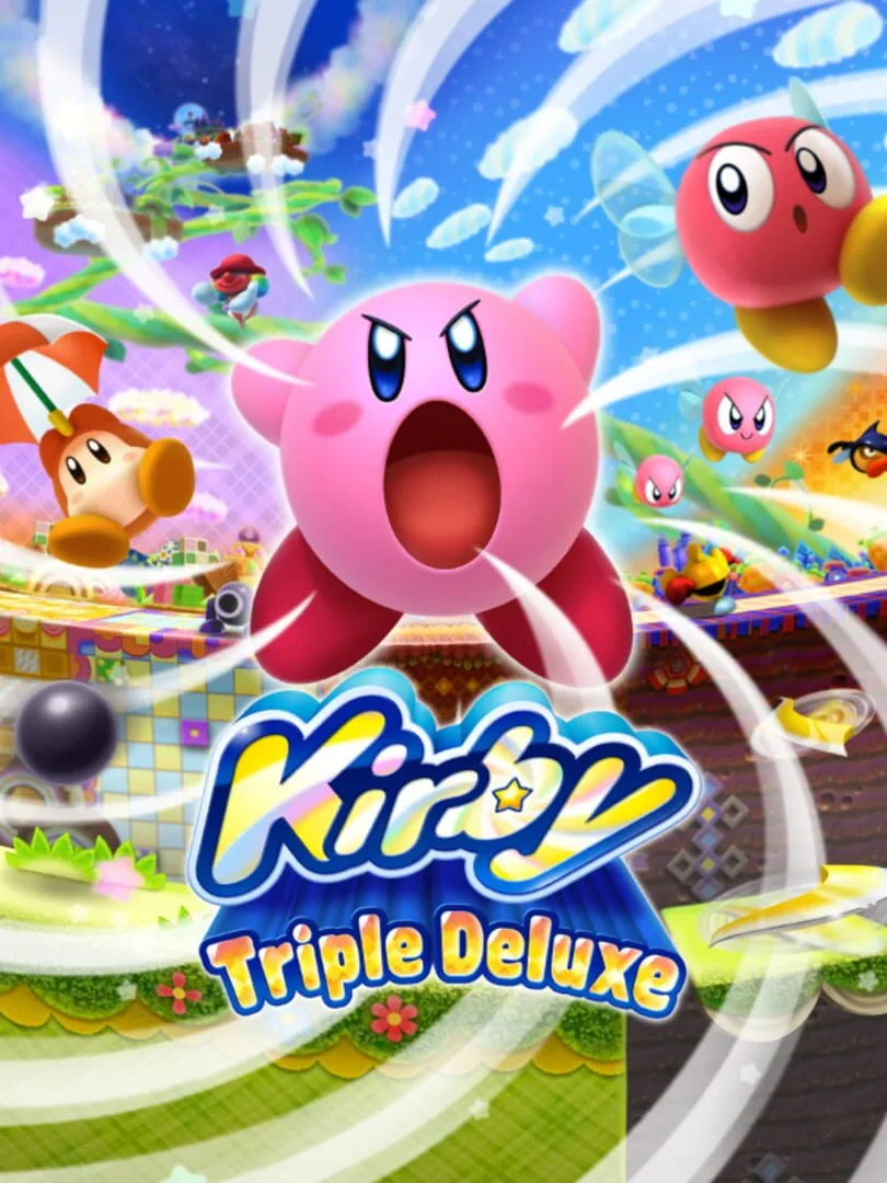 Kirby: Triple Deluxe — couverture
