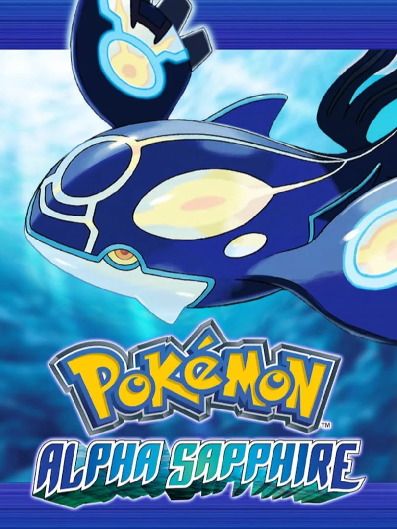 Pokémon Alpha Sapphire — cover