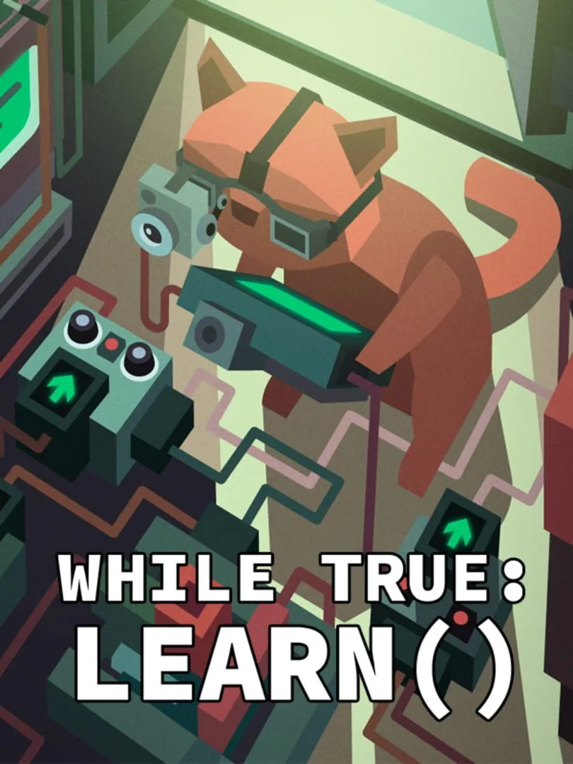 while True: learn() — couverture
