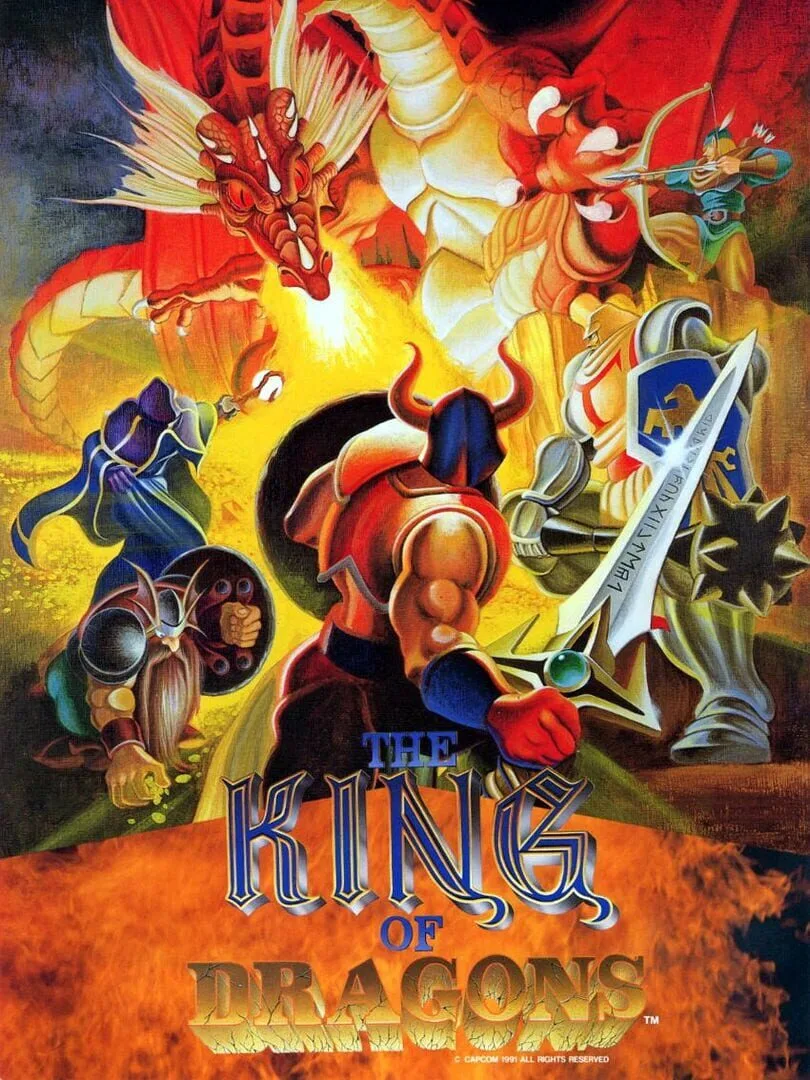 The King of Dragons — couverture