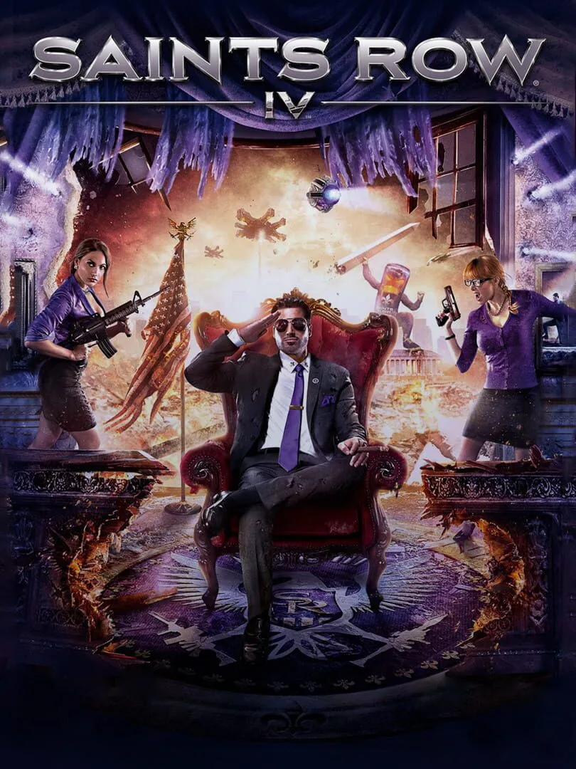 Saints Row IV — couverture