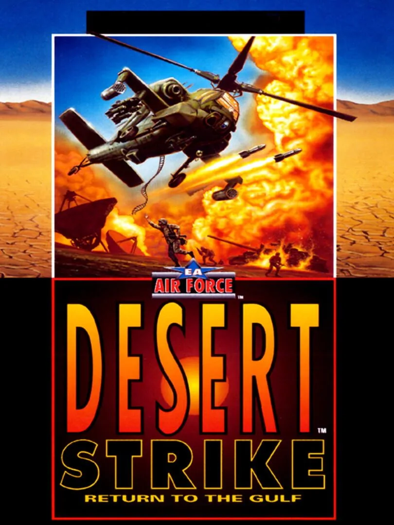 Desert Strike: Return to the Gulf — cover