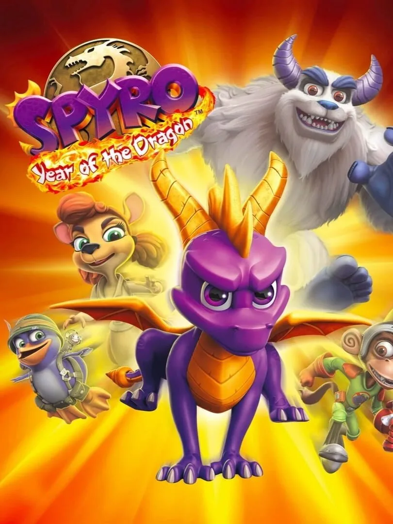 Spyro: Year of the Dragon — couverture