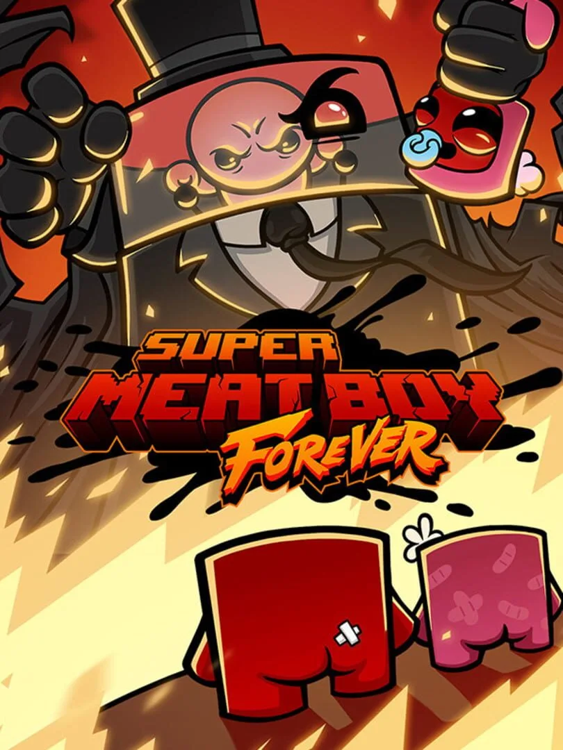 Super Meat Boy Forever — couverture