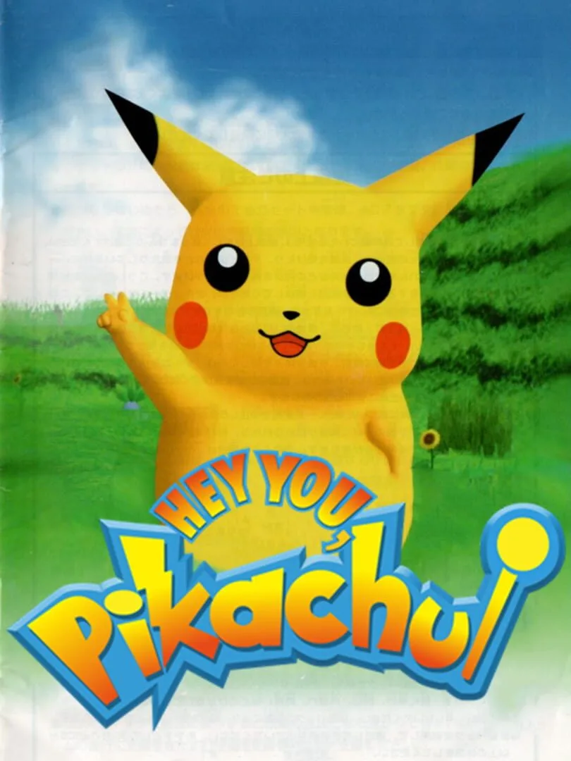 Hey You, Pikachu! — couverture