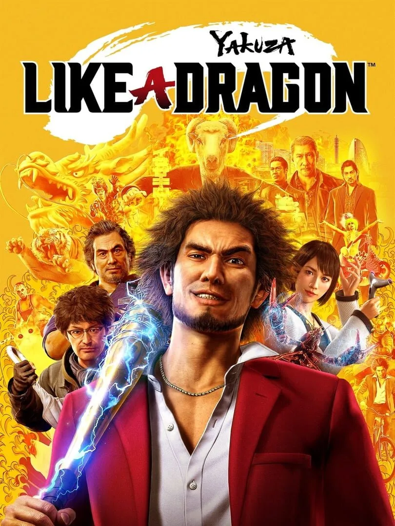 Yakuza: Like a Dragon — couverture