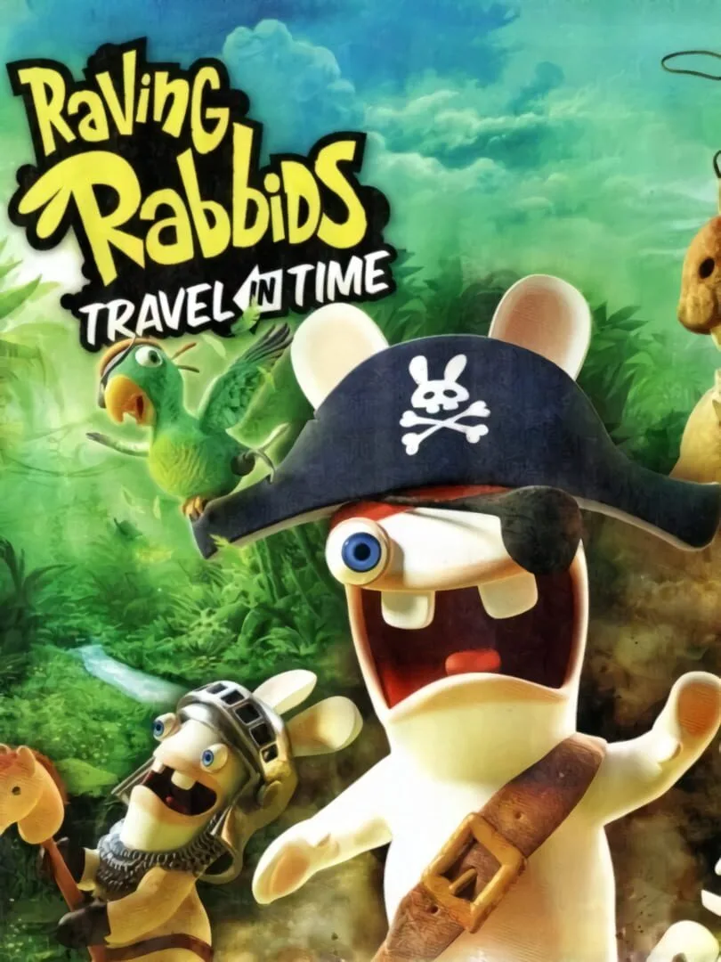 Raving Rabbids: Travel in Time — couverture