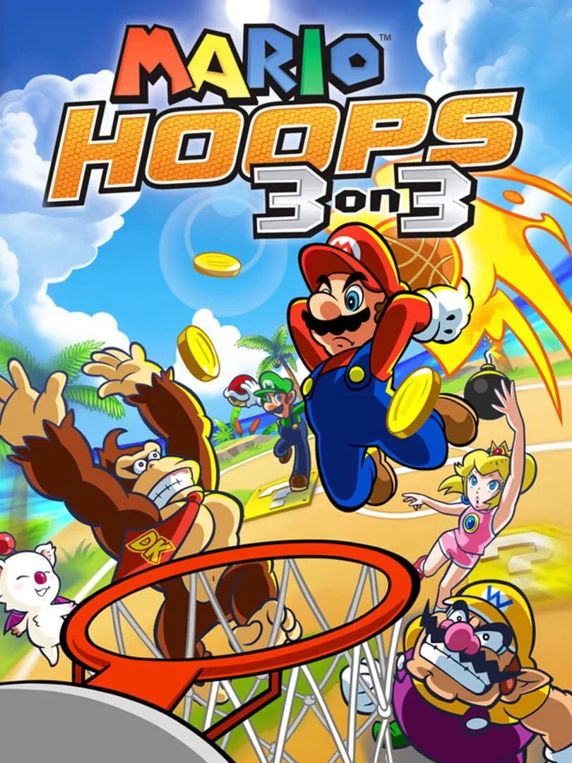 Mario Hoops 3-on-3 — couverture