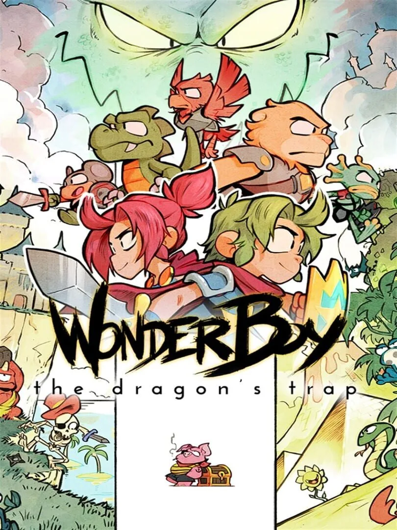 Wonder Boy: The Dragon's Trap — cover